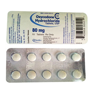 Oxycodone generique